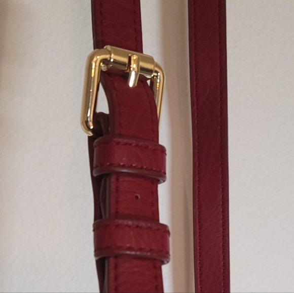 INC International Concepts Ella Saddle Crossbody Bag Wine - Picture 5 of 6